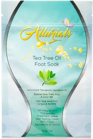 Allurials Tea Tree Oil Foot Soak Epsom Salt